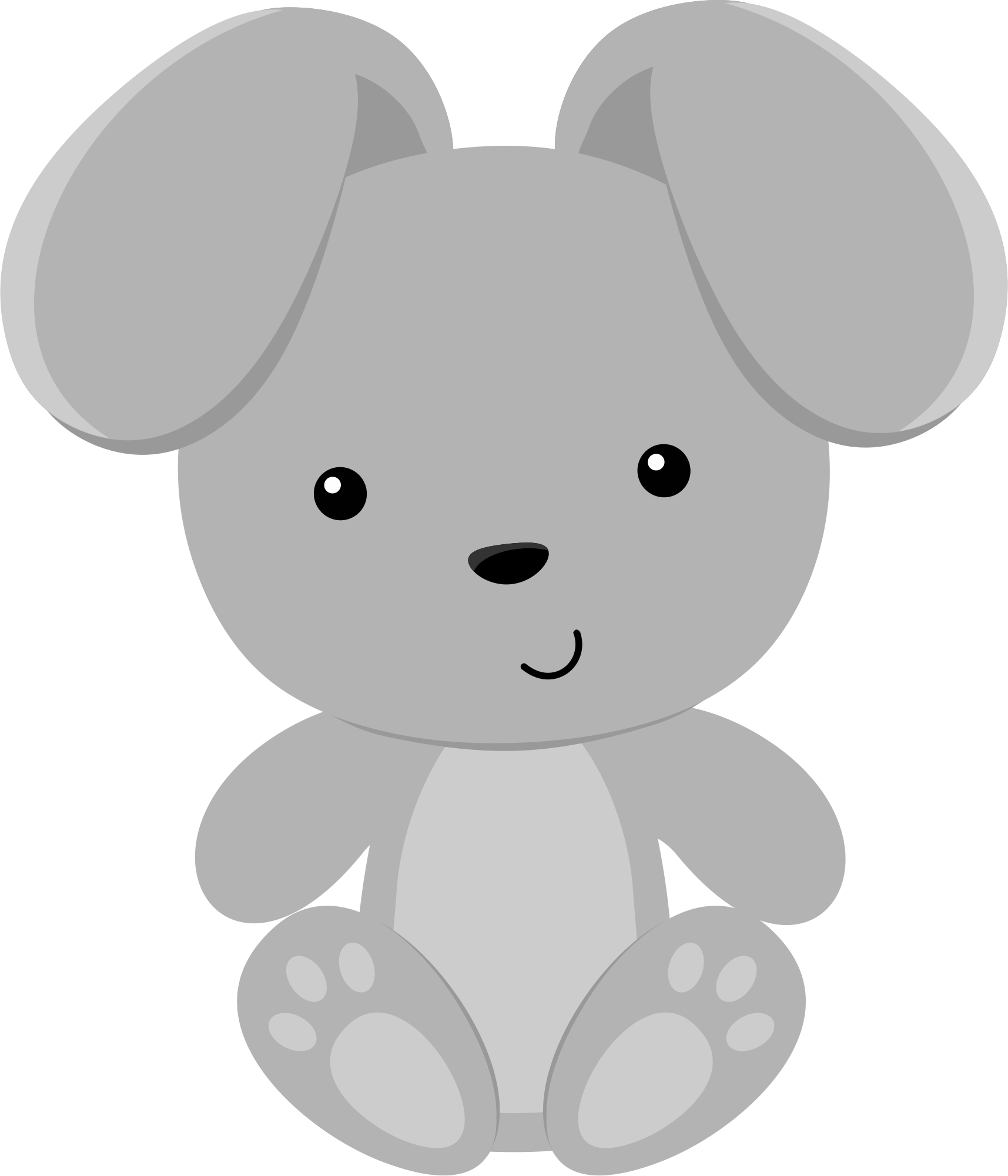 Http - //i4 - Minus - Com/icssvb8arad1p - Animais Branca De Neve Cute Png (1715x2001)