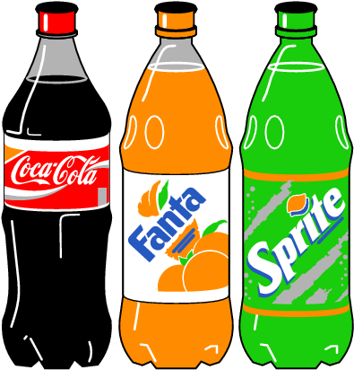 Soft Drinks Vector Png (413x431)