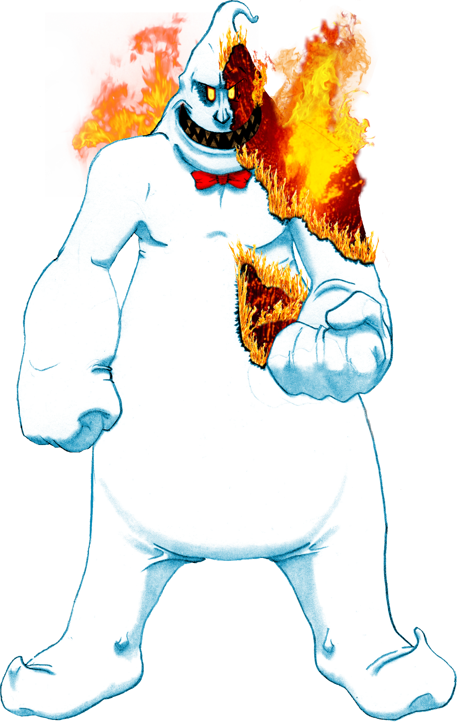 28 Collection Of Ghostbusters Rowan Drawing - Rowan North (1731x2737)