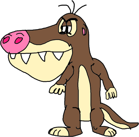 Slugger The Pakicetus By Kallytoonsstudios - Cartoon (531x511)