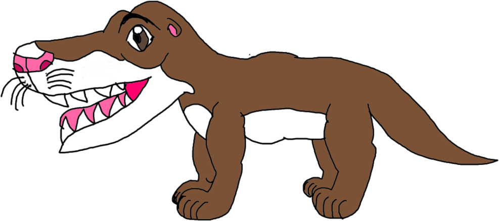 Pakicetus By Kallytoonsstudios Pakicetus By Kallytoonsstudios - Pakicetus Cartoon (1024x498)