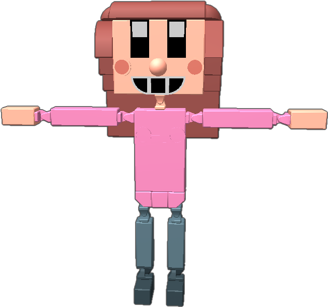 This Is My Second Rag Doll I Made - Cartoon (768x768)