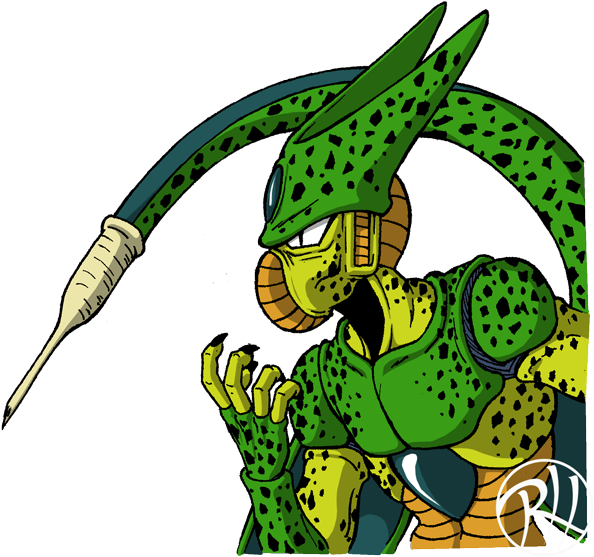 He'll - Dragon Ball Cell Tail (600x569)
