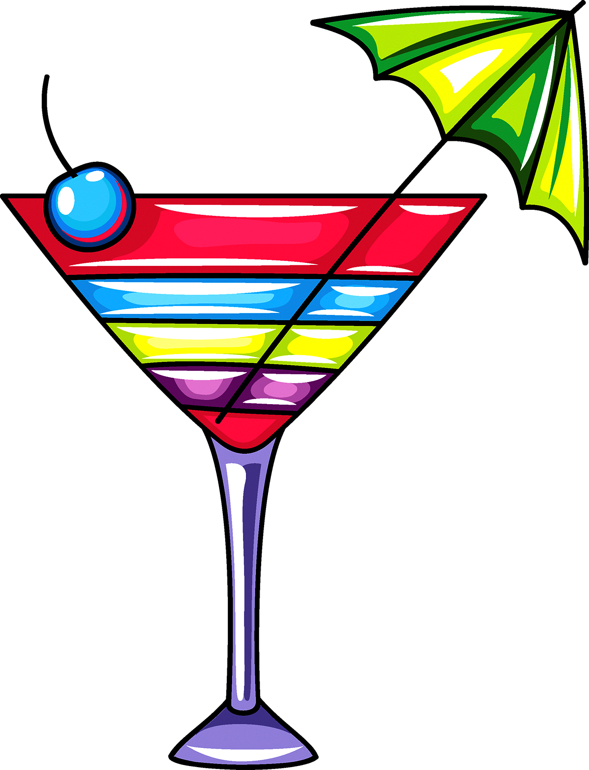 Martini Cocktail Soft Drink Pink Lady Wine Glass - Martini Cocktail Soft Drink Pink Lady Wine Glass (1200x1570)