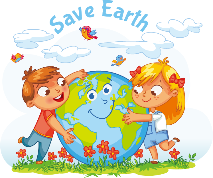 Earth Royalty-free Clip Art - Cartoon Images On Save Earth (747x624)