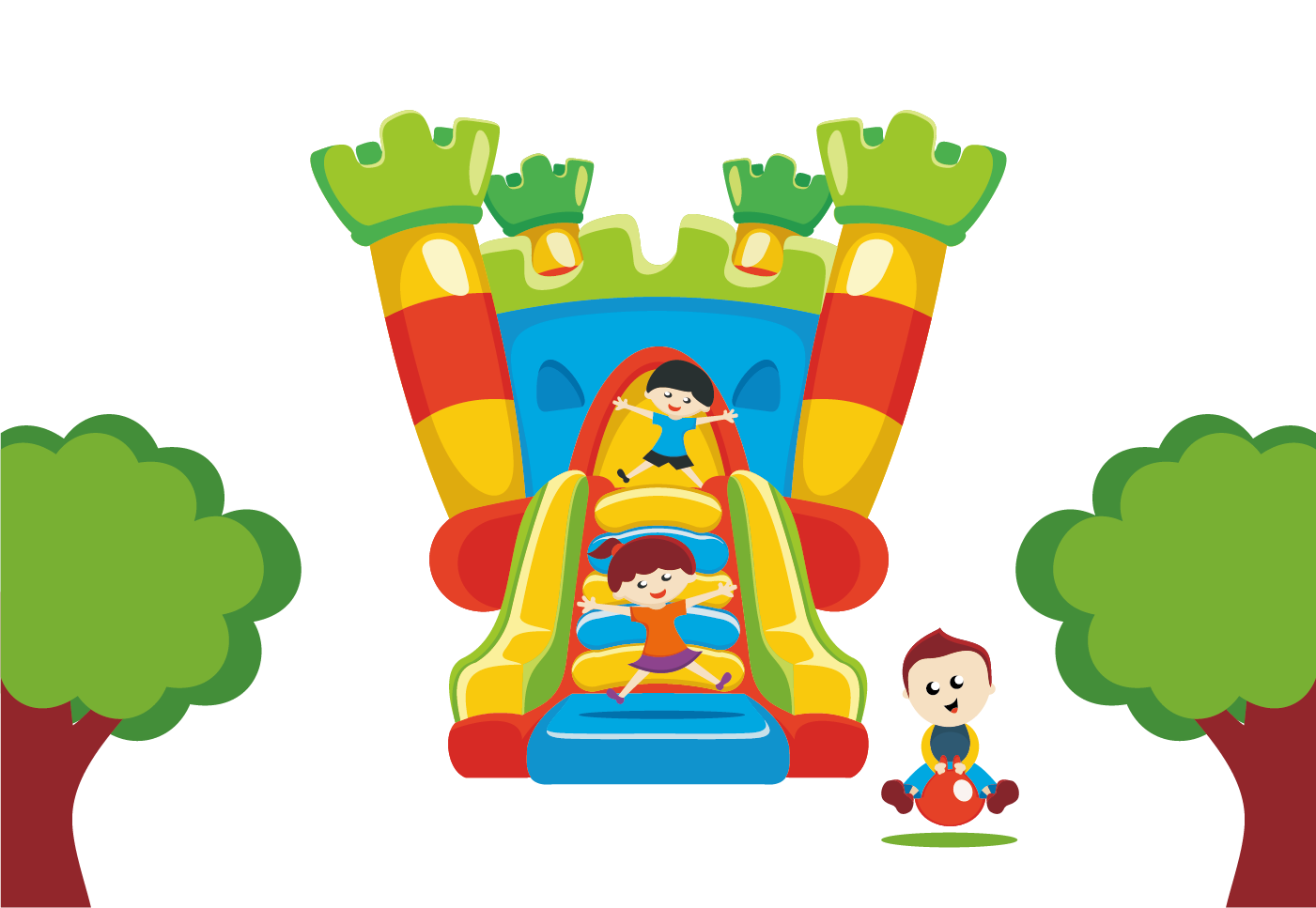 Vector Happy Kids - Vector Happy Kids (1401x967)