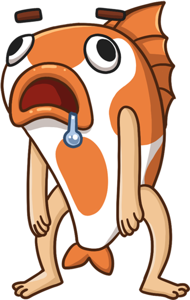 Koi And Octopussy Messages Sticker-0 - Koi And Octopussy Messages Sticker-0 (618x618)