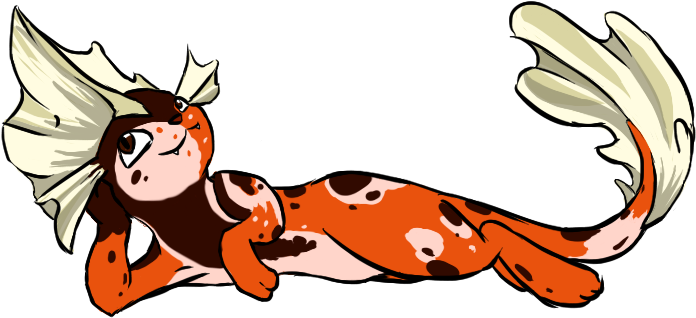 Vaporeon Koi Karp By Gsekitty - Koi (811x364)