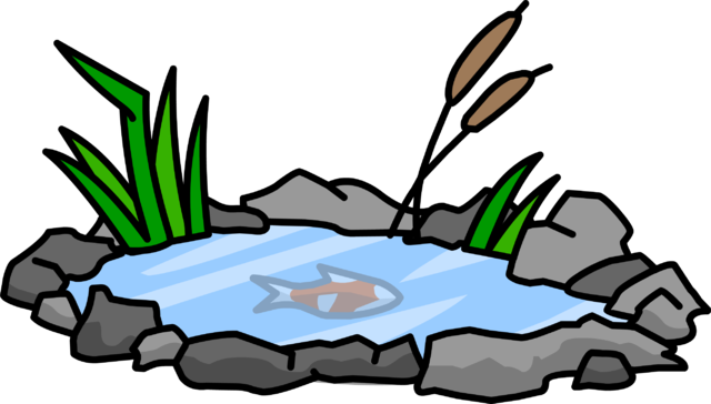 Koi Pond Sprite 003 - Clip Pond (640x364)