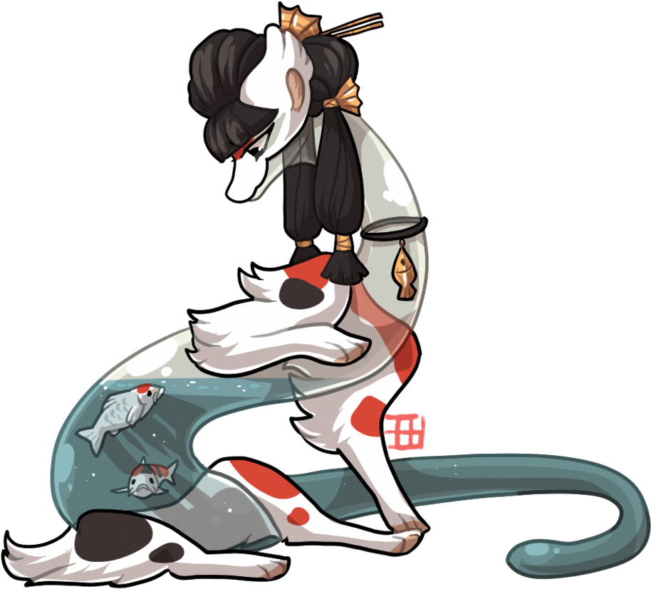 Koi By Griffsnuff - Terradragon Griffsnuff (939x851)