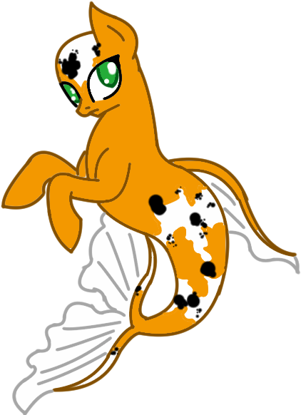 Koi Merpony Base By Yumecarnage - Koi Merpony Base By Yumecarnage (650x600)