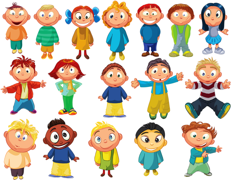 Kids Vectorvector - Child Vector (800x618)