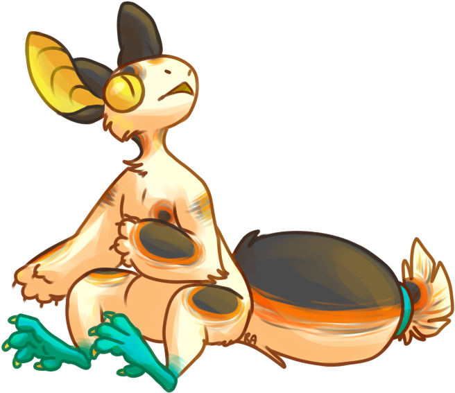 Chibi Koi By Red-anteater - Cartoon (755x658)