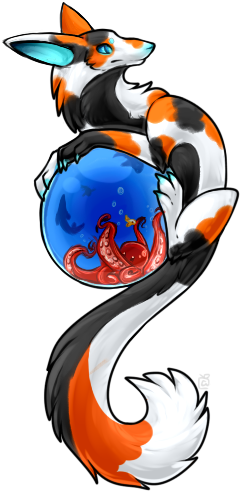 Koi Fox Auction By Inky-rabbit - Illustration (278x524)