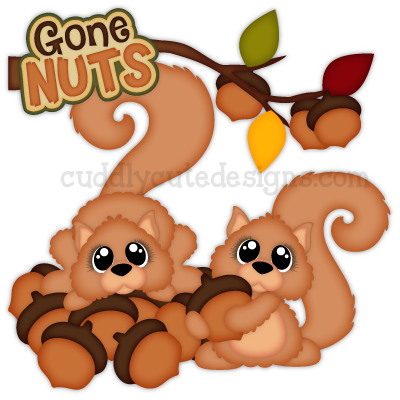 Gone Nuts - Scrapbooking (400x400)