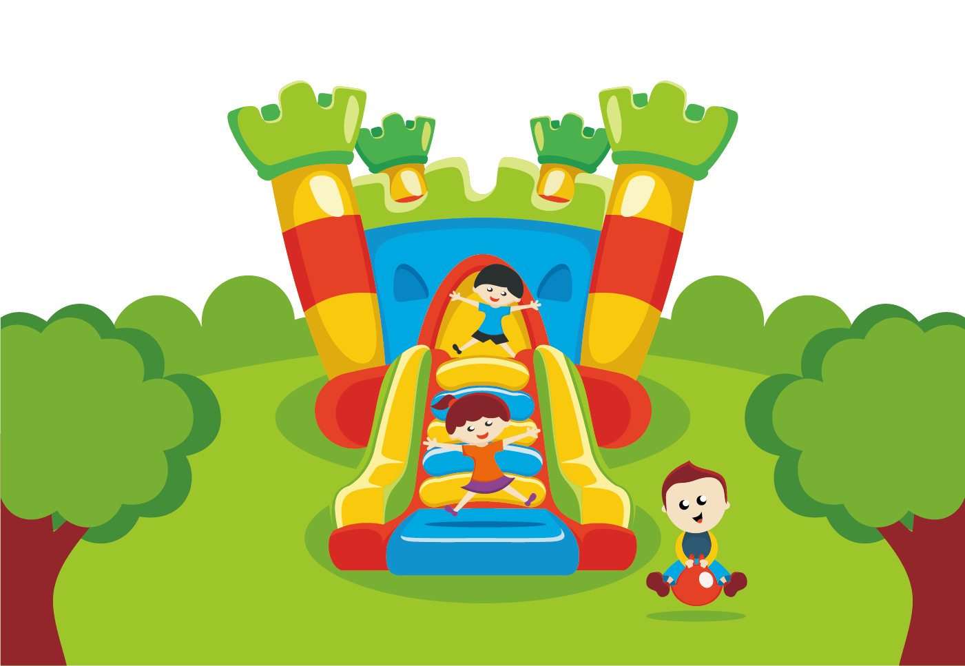 Vector Happy Kids - Vector Happy Kids (1401x967)