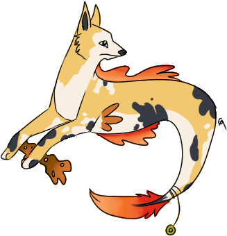 Koi Dog By Quardie - Koi Dog By Quardie (340x354)