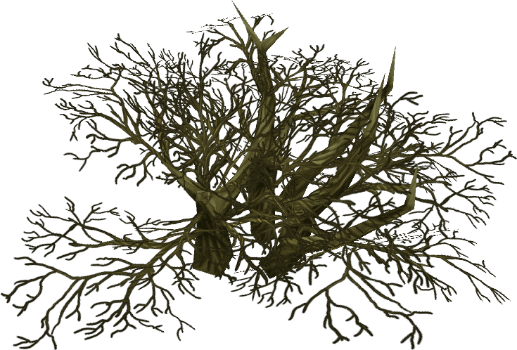 Low Poly Dead Tree Pack - Tree (1024x1024)