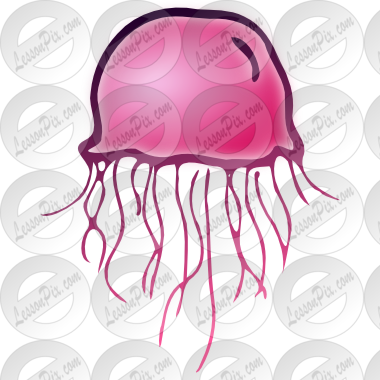 Jellyfish Clipart - Drawing (380x380)