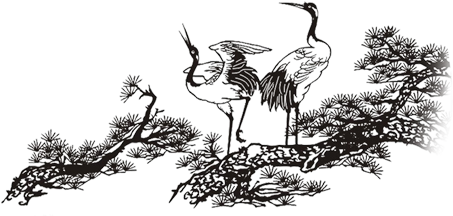 Crane Poster Illustration - Crane Poster Illustration (500x500)
