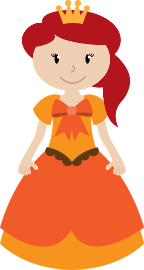 Luh Heureux - Orange Doll Clip Art (286x535)