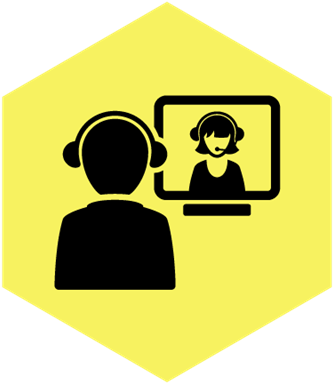 Evaluation And Implementation - Video Conference Icon Png (400x400)