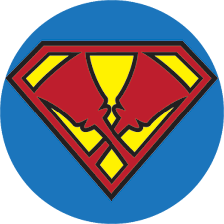 Super Bell - Adesivo Do Super Homem (450x450)