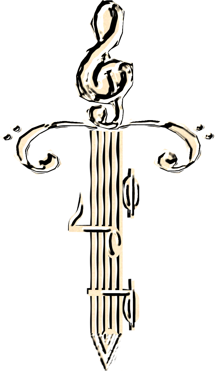 Choir & Theatre Events - Music Note Sword (792x1224)