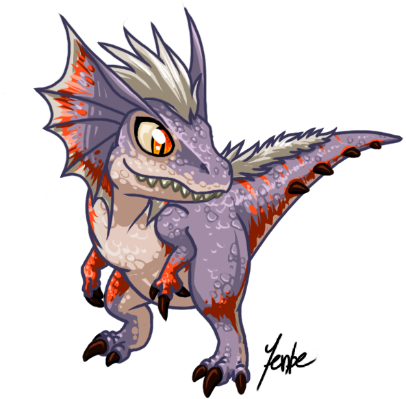 Game Art - Great Jaggi Chibi (601x650)