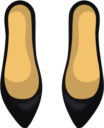 Black Shoes Fashion Accessories Icon - Fashion (550x550)