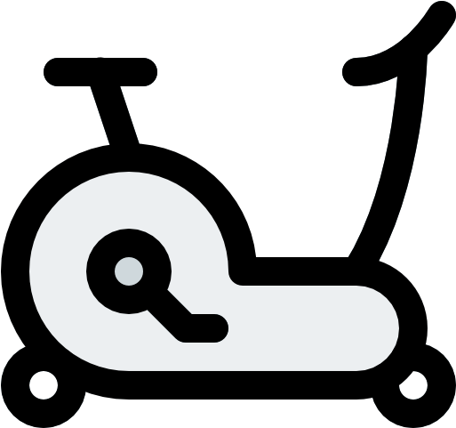 Stationary Bike Free Icon - Stationary Bicycle (512x512)