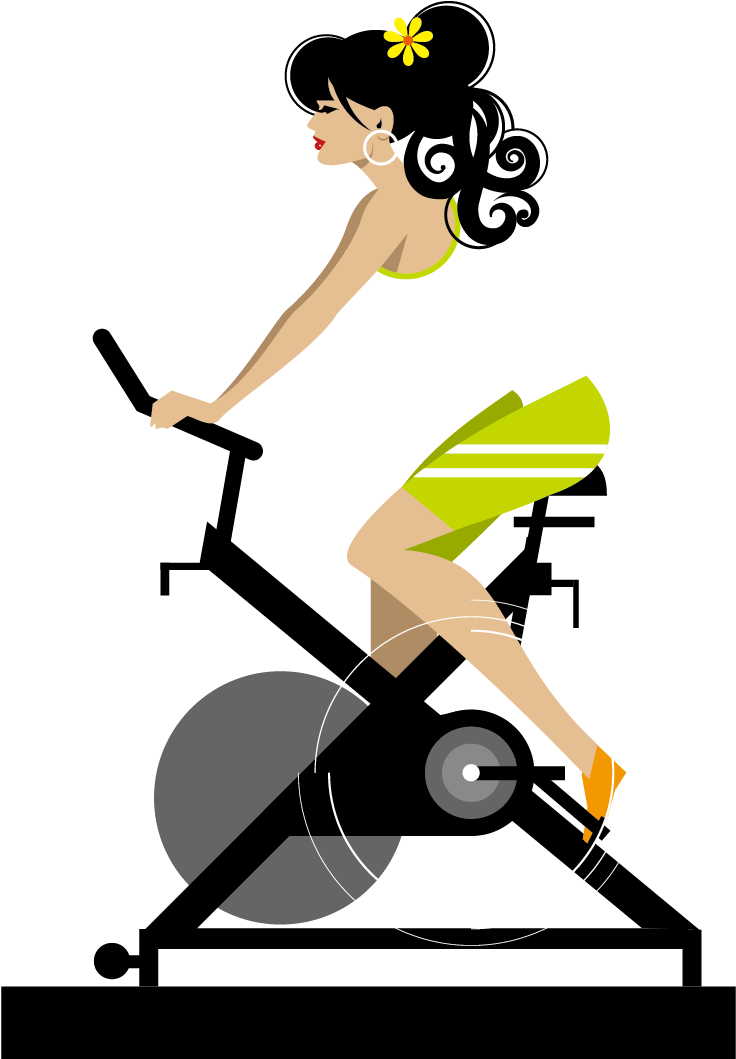 Vector Fitness Woman - Vector Fitness Woman (1181x1181)