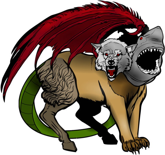 Cartoon Chimera Comics Clip Art - Cartoon Chimera Comics Clip Art (900x675)