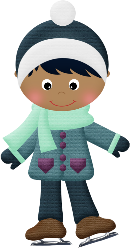 Illustrations - Ice Skating (428x800)