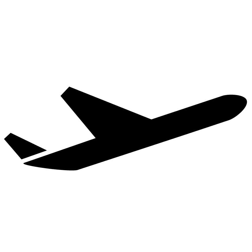 Airplane Icon Png (875x875)