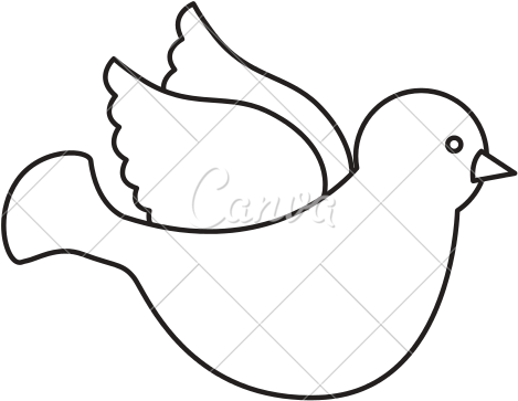 White Dove Clipart First Communion - Illustration (550x550)