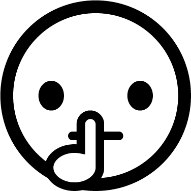 Quiet - Smile Icon (376x376)