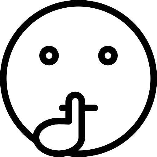 Quiet Free Icon - Quiet Icon Png (512x512)