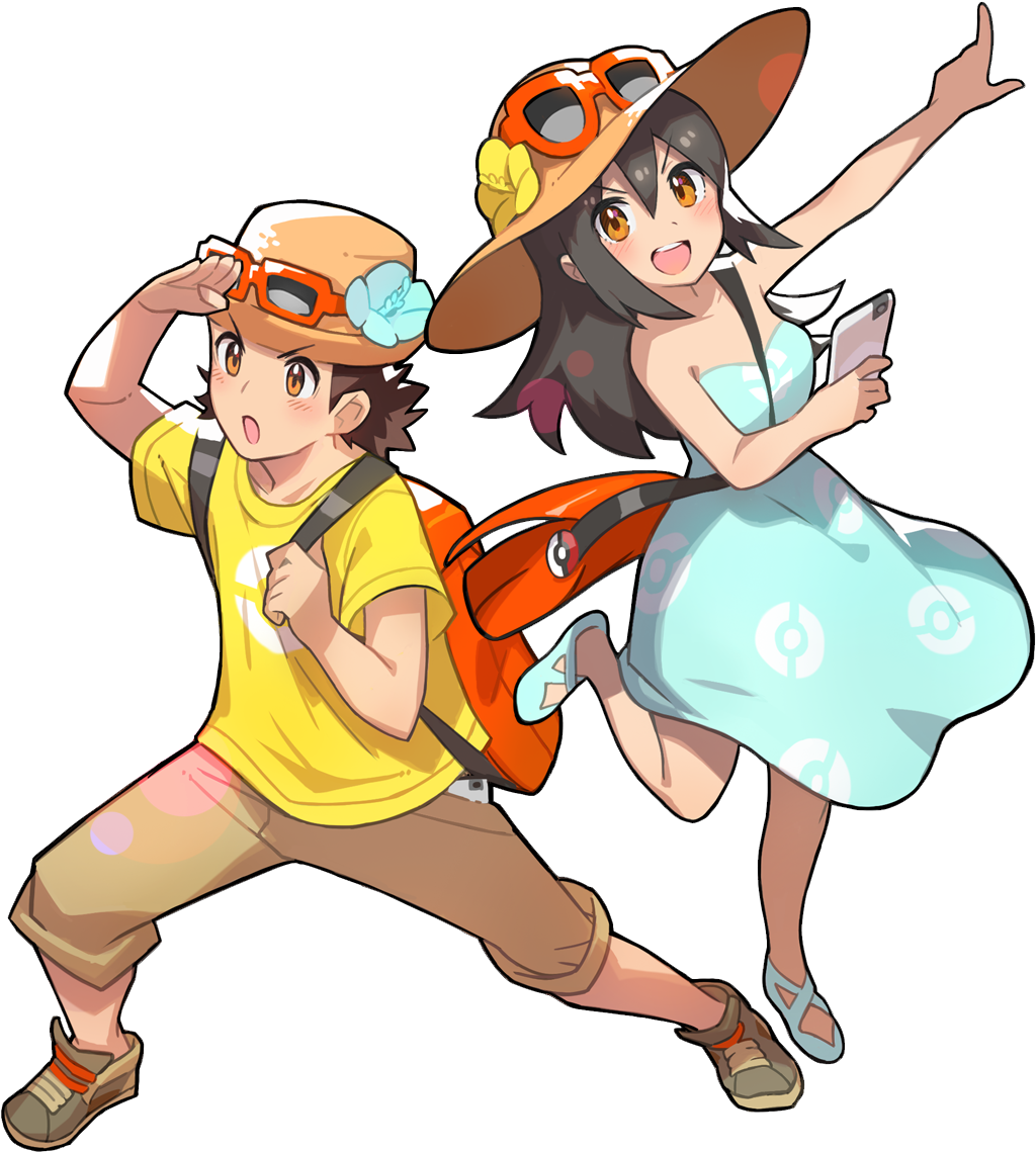 Sightseer - Pokemon Couple Trainer Class (1060x1200)