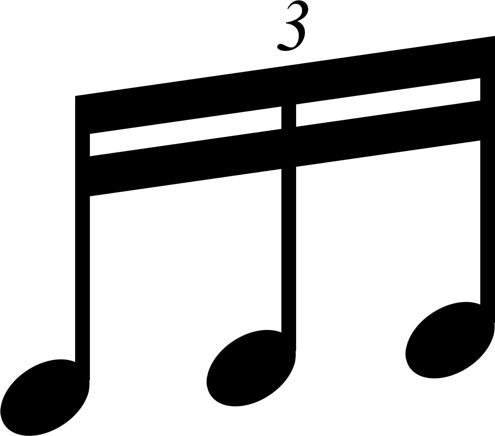 247 × 240 Pixels - Triplet Note Clipart (1055x1024)
