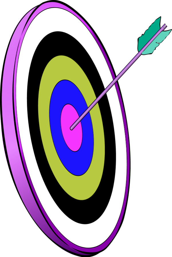 Dart Arrow In The Smallest Circle - Archery (600x897)