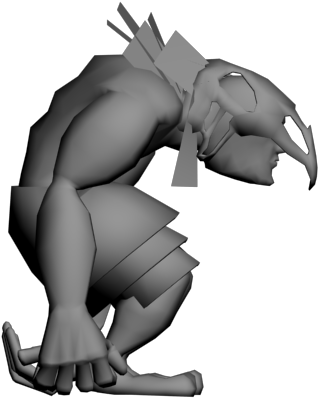 The Character Models I Made For The Student Game Block - Illustration (640x480)