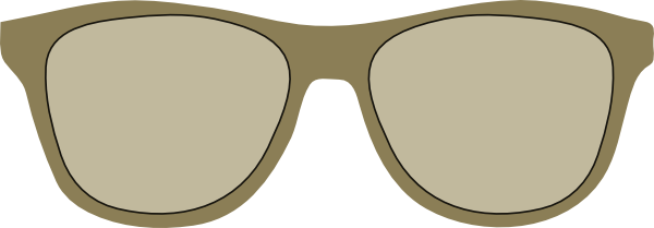 Small Clipart Sunglass - Clip Art (600x209)