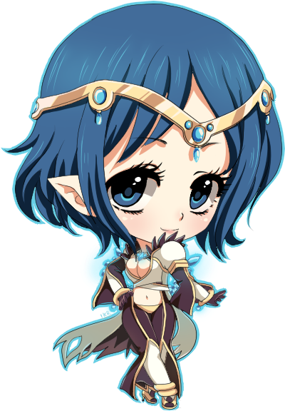 Artwork - Chibi Warlock (600x600)