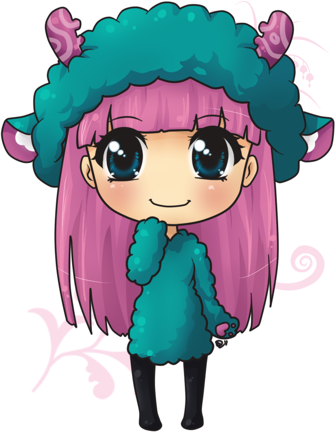 Kavaii Doll Drawing Blog - Gifs Para Personas Especiales (702x878)