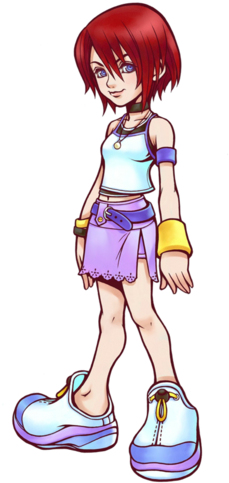 Kawaii Anime Wallpaper Entitled Kairi - Kairi Kingdom Hearts Cosplay (281x500)