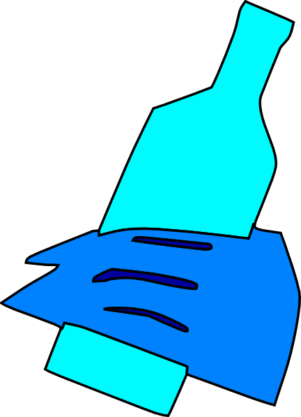 Free Vector Hand Holding Bottle Clip Art - Clip Art (432x597)