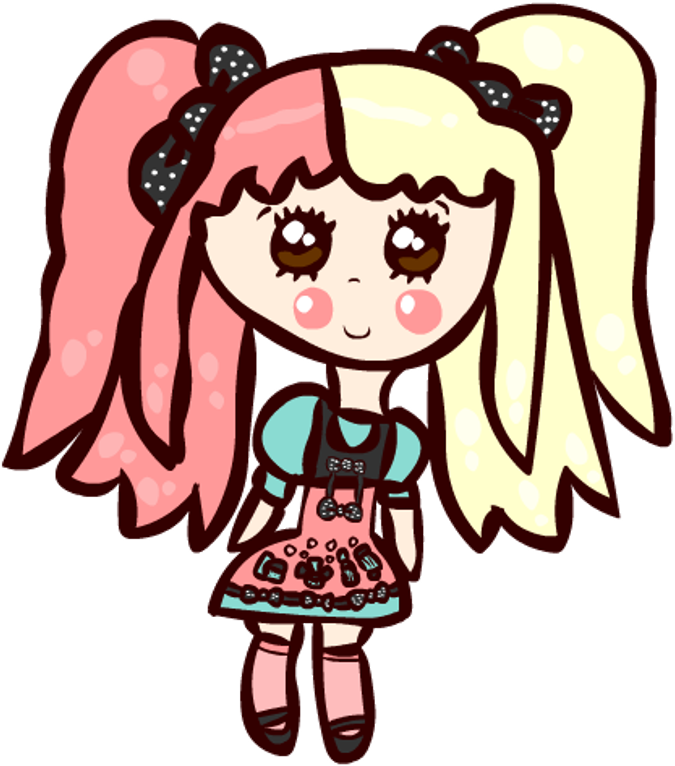 Kawaii Steffne Chibi By Faery-rainbow - Kawaii Steffne Chibi By Faery-rainbow (675x766)