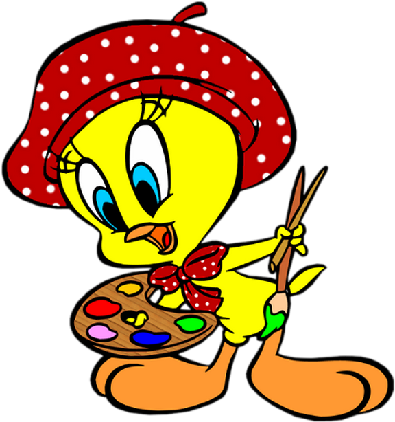 Cute Cliparttweetyidea - Have A Nice Day Tweety (600x635)