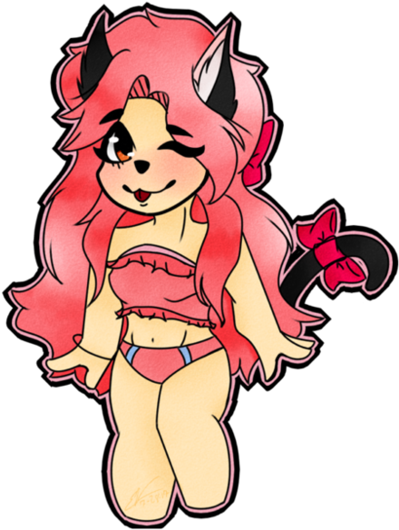 Kawaii~chan By Theladyofdemons - Megamoeka (1000x798)